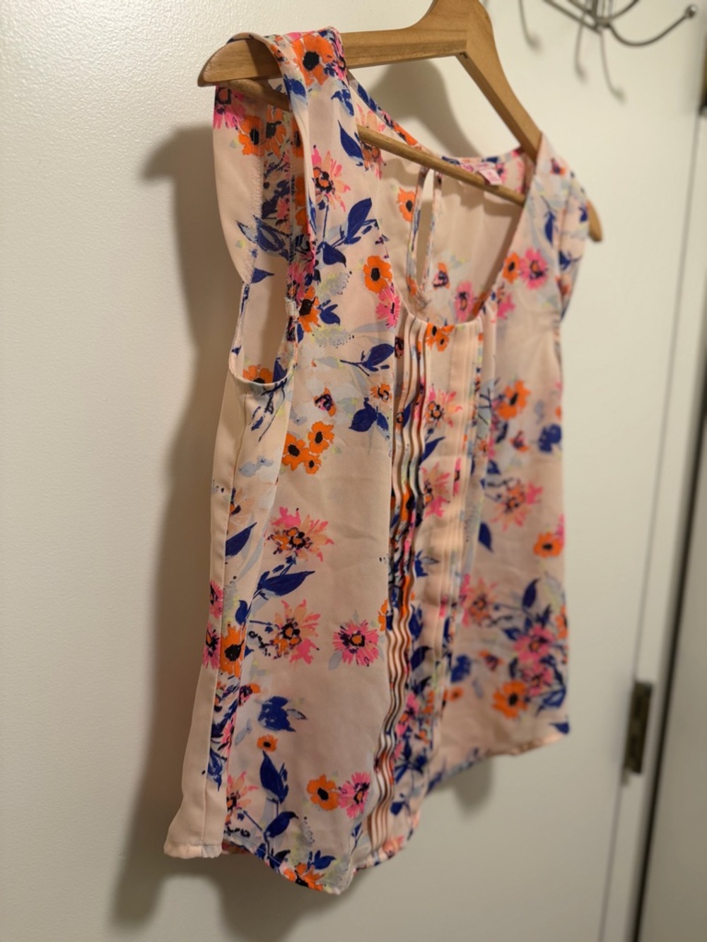 Sleeveless chiffon blouse candies y2k size Medium